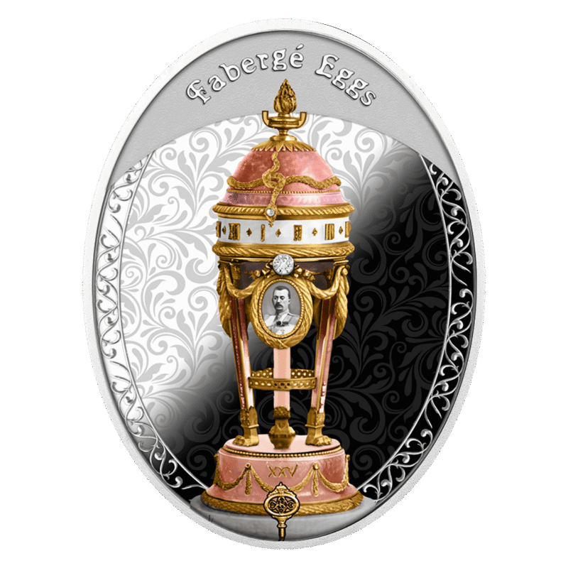 Jajo Jusupowa, 1 dolar, Seria: Jaja Faberge